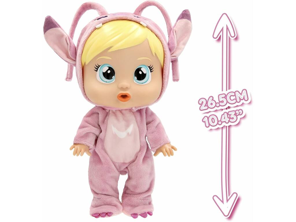 Bebés Llorones Loving Care Disney Stitch Muñeca Angel