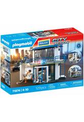 Playmobil City Action Comisaría con Sala de Investigación