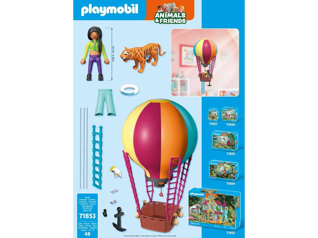 Playmobil Animals & Friends Viagem em Balão