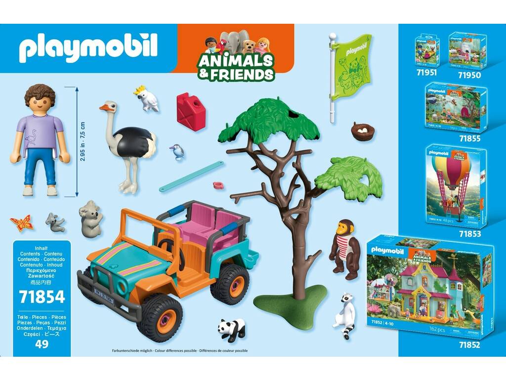 Playmobil Animals & Friends Tous terrains Couleurs