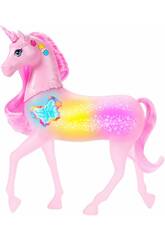 Barbie Licorne Galope et Brille avec Lumières et Sons