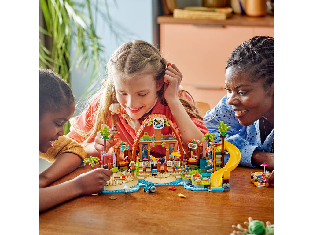 Lego Friends Hôtel de vacances en famille sur la plage