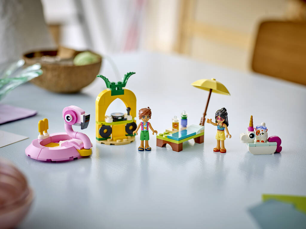 Lego Friends Fiesta en la Piscine avec Flamenco et Unicornio 