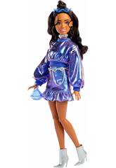 Barbie Deluxe Style Poupée Ensemble Bleu Brillant
