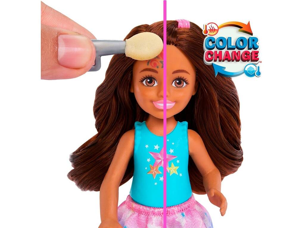 Barbie Journée à la foire Stand de maquillage avec poupées