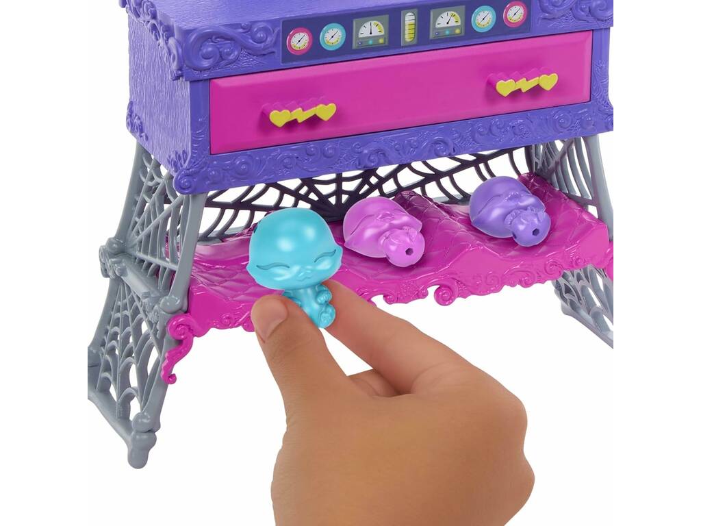 Monster High Make-A-Monster Pet avec la poupée Frankie Stein et ses accessoires
