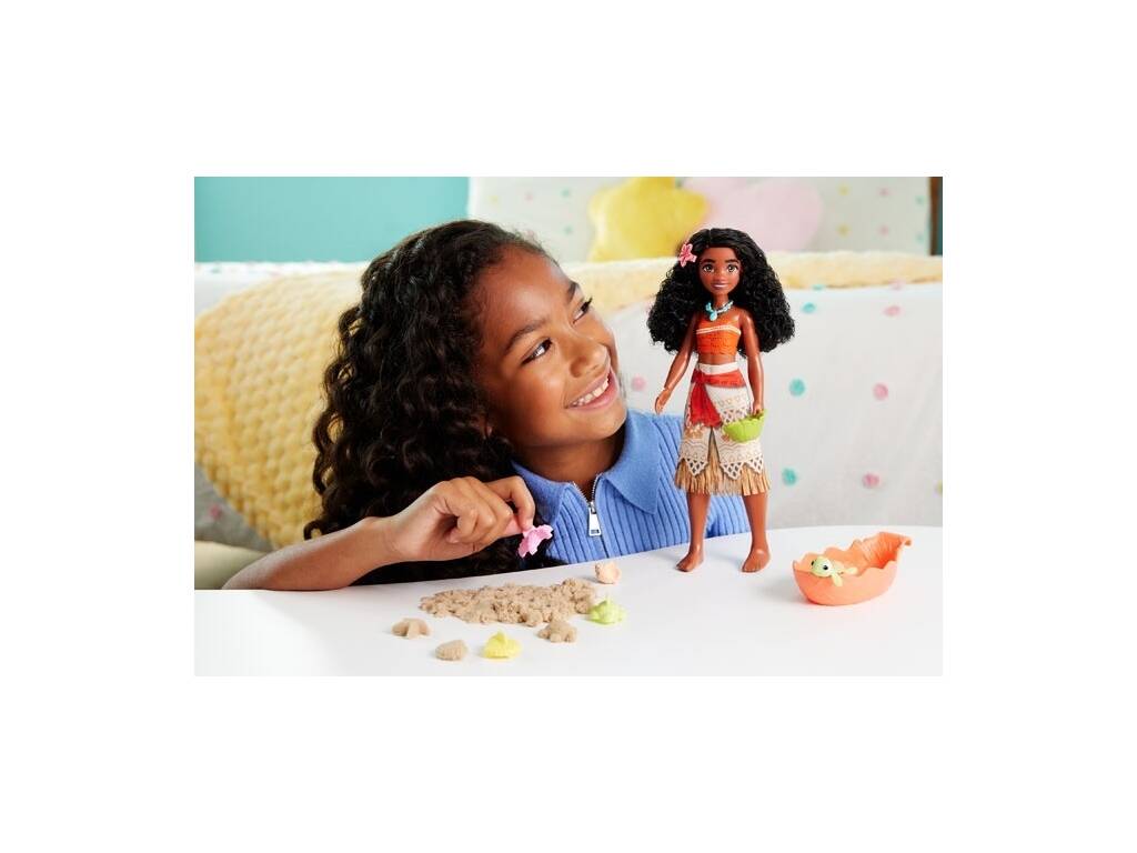 Poupée Vaiana et animaux de compagnie Disney Princesses