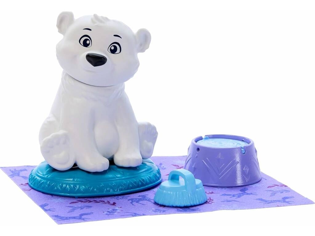 Poupée Elsa Frozen avec ours en peluche