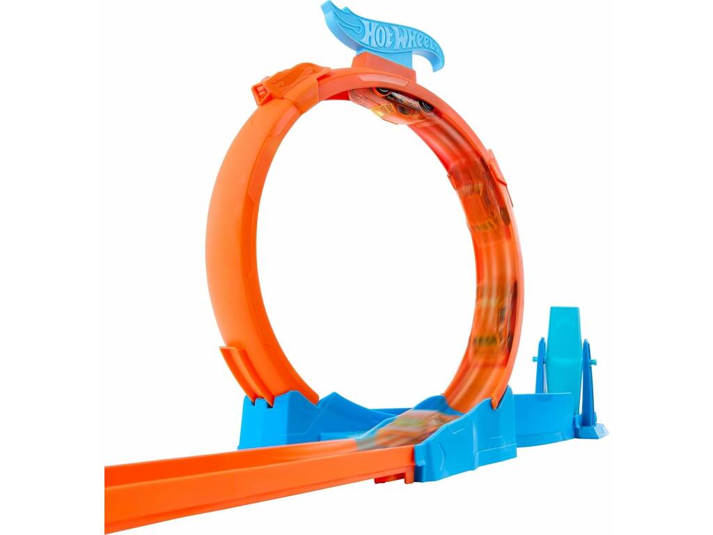 Hot Wheels Track Creator Kit Triple Loop 3 en 1 à toute vitesse