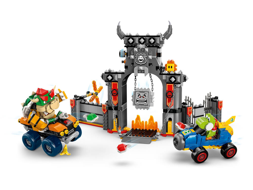 Lego Super Mario Mariokart Château de Bowser