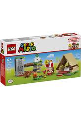 Lego Super Mario De Acampamento com o Capitão Toad