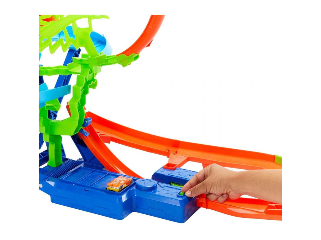 Hot Wheels Stunt Tracks Piste Collision dans les airs
