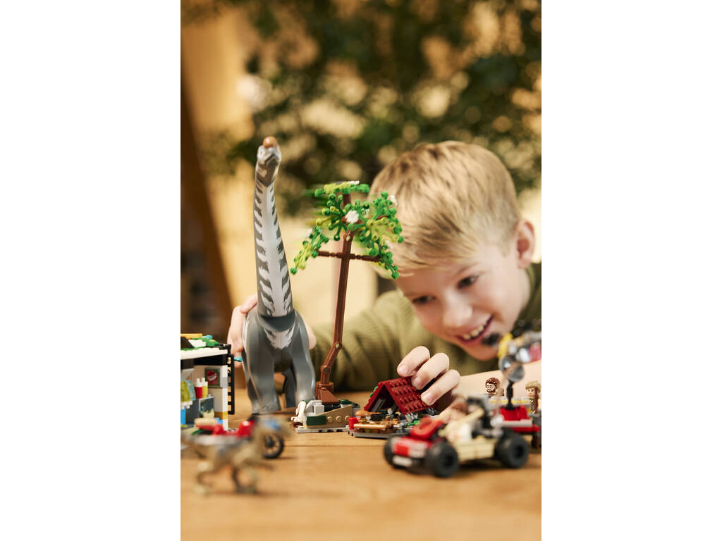 Lego Jurassic World Rebirth Mission de suivi : Raptor et Titanosaurus