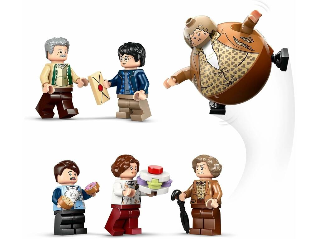 Lego Harry Potter Privet Drive Visite de tante Marge