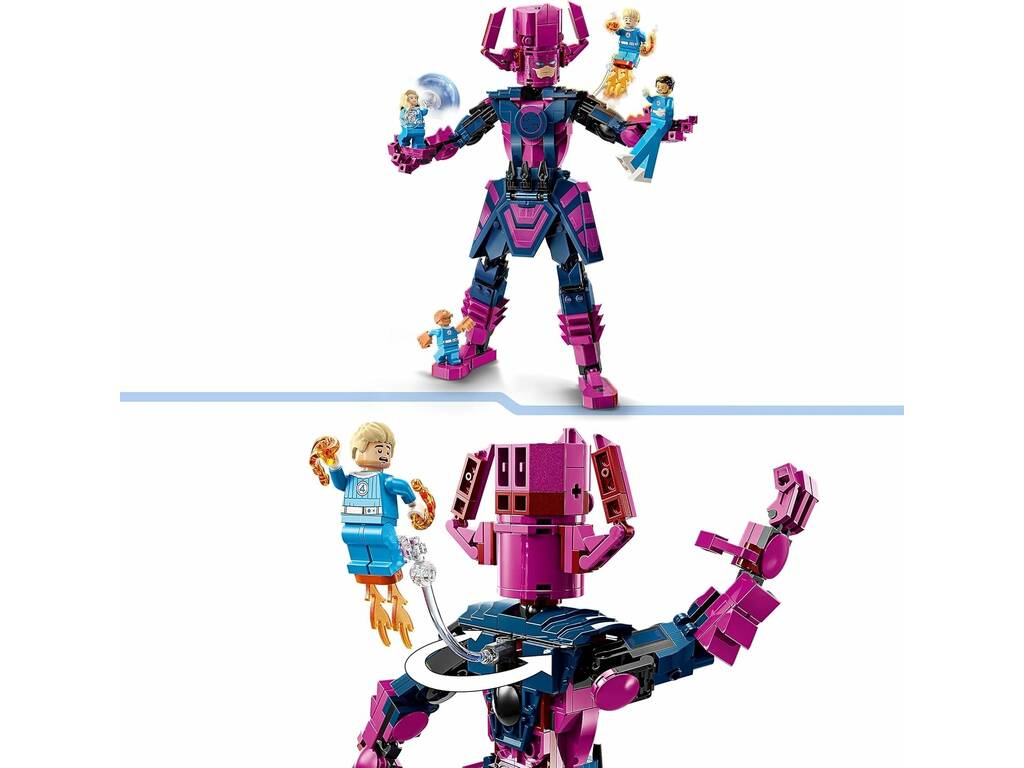 Lego Marvel Les 4 Fantastiques Les 4 Fantastiques contre Galactus Figurine à construire