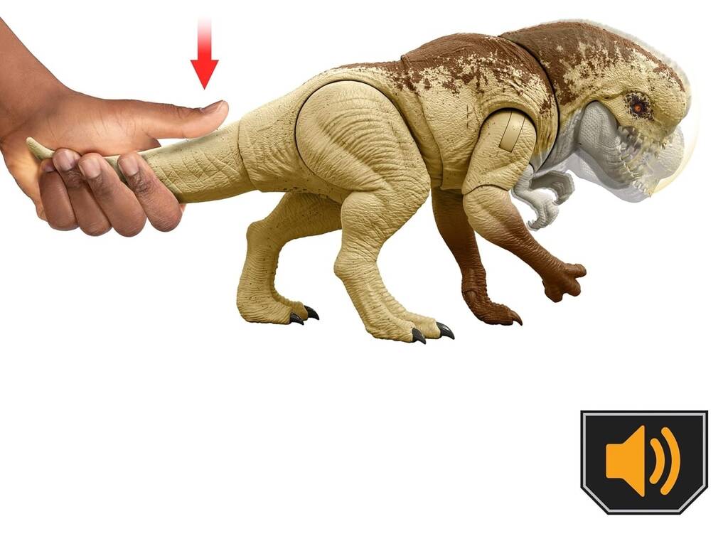 Jurassic World Rebirth Figurine Distortus Rex Attaque des griffes de 50 cm