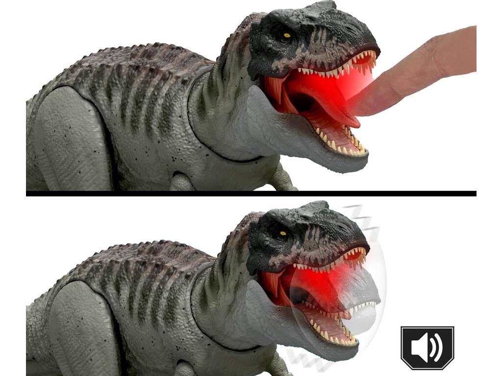 Jurassic World Rebirth Figure Tyrannosaurus Rex Power Deborador