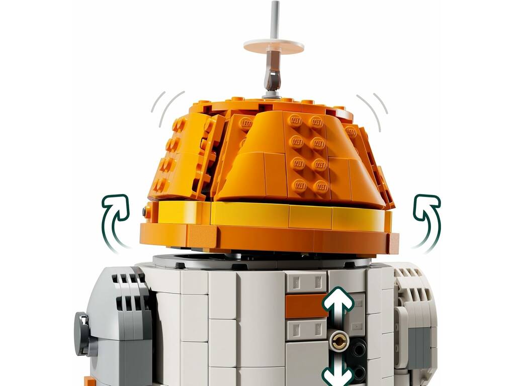 Lego Star Wars Chopper droïde astromécano C1-10P