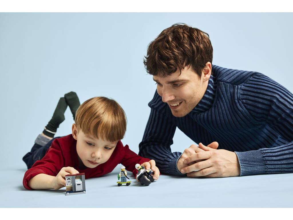 Lego City Persecución en Moto de Policia