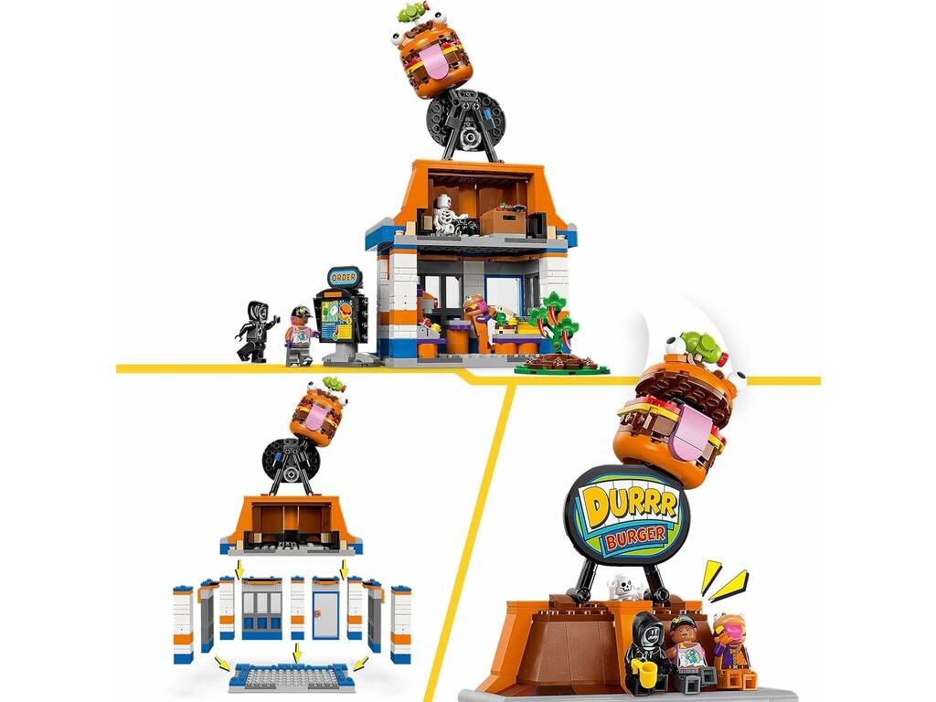 Restaurant Lego Fortnite Hamburger