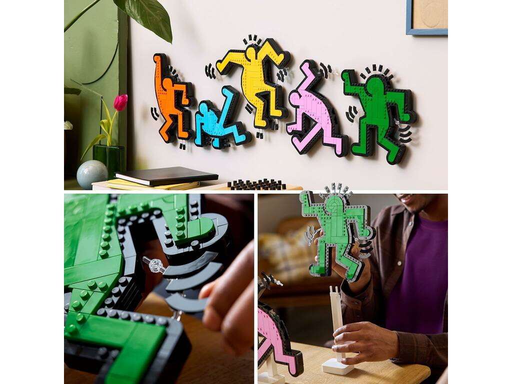 Lego Art Keith Haring : Figures dansantes