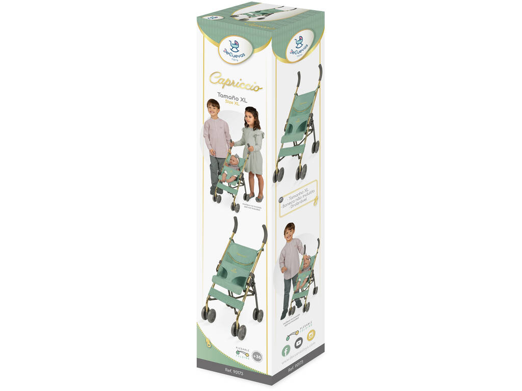 Chaise de poupée pliable Capriccio XL