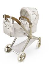 Verona 3x1 Chariot pliable pour poupes avec sac  main