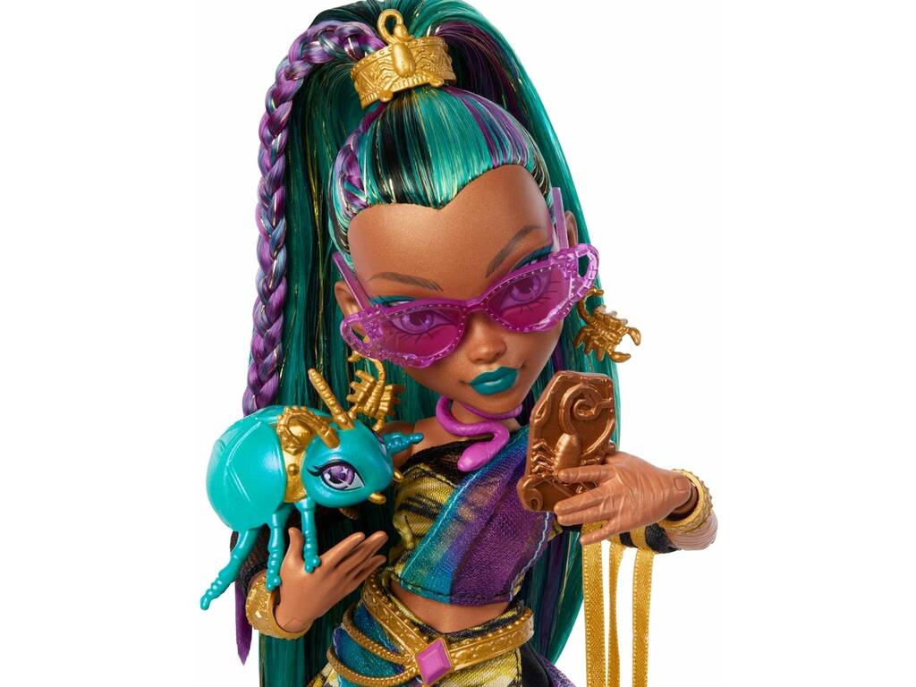 Poupée Monster High Nefera De Nile avec Lavish et accessoires