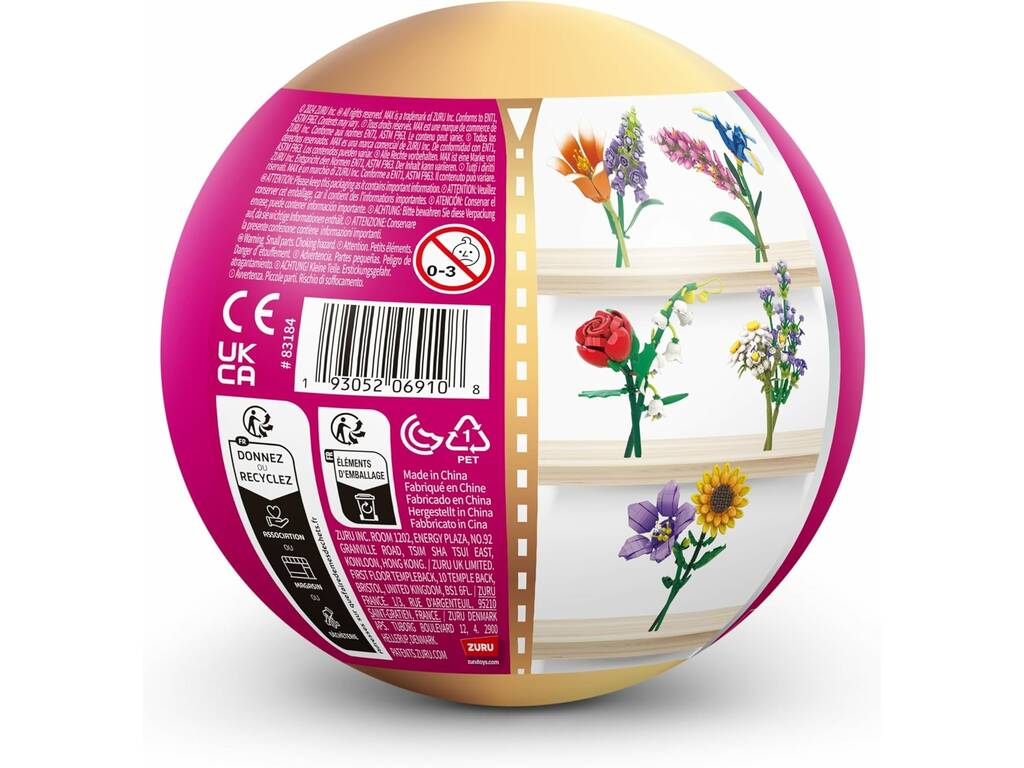 Zuru Max Bola Sorpresa Flowers Collection de 237 pièces