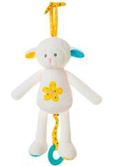 Little Kids Petit mouton Bote  musique 32 cm