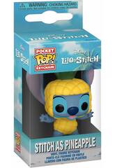 Funko Pop Pocket Keychain Disney Lilo & Stitch Portachiavi Stitch as Pineapple