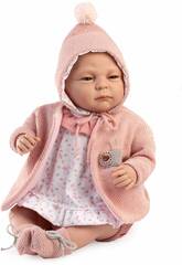 Boneco Bebé Chorão Víctor de 50 cm com Peso Real e Casaco