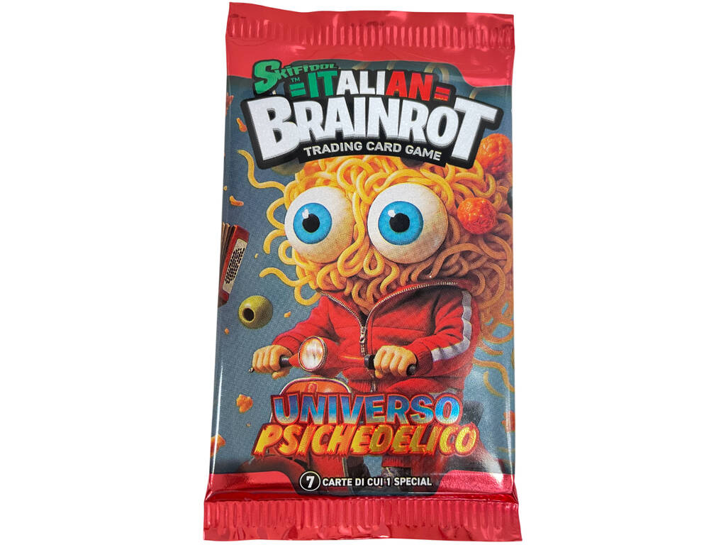 BrainRot Italian Universo Psichedelico TCG Pack Album avec enveloppe