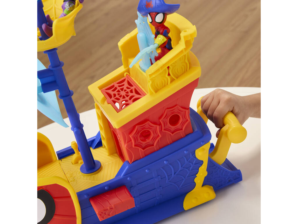 Spidey Waterwebs Barco Pirata