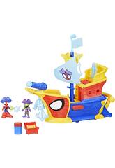 Spidey Waterwebs Barco Pirata
