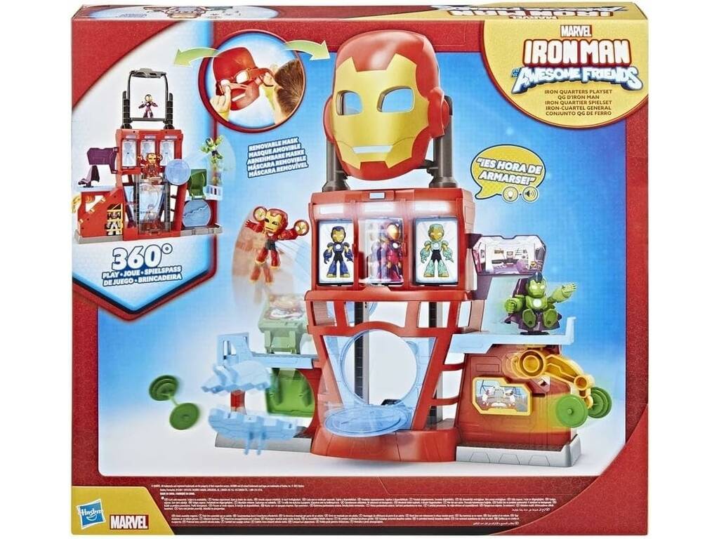Marvel Iron Man et ses amis Iron Headquarters