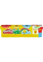 Play-doh Pack 4 Frascos de Plasticina