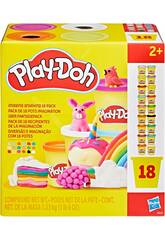 PlayDoh Pack de 18 Botes de 85g