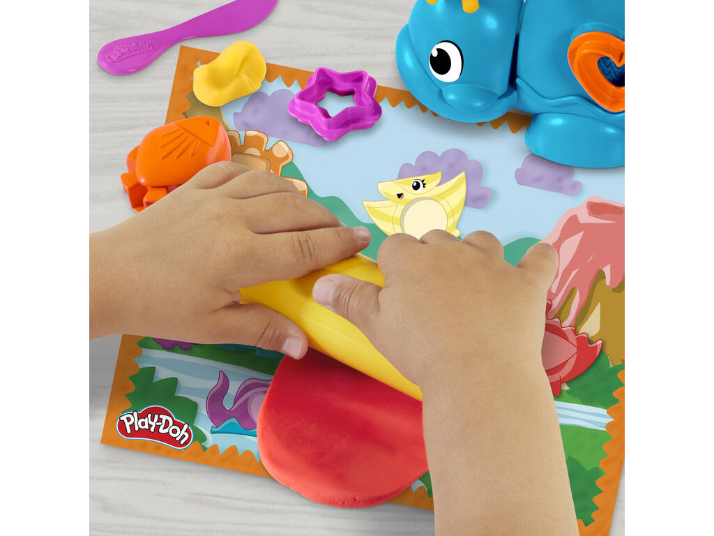 Playdoh Dinosaurio Formas y Colores