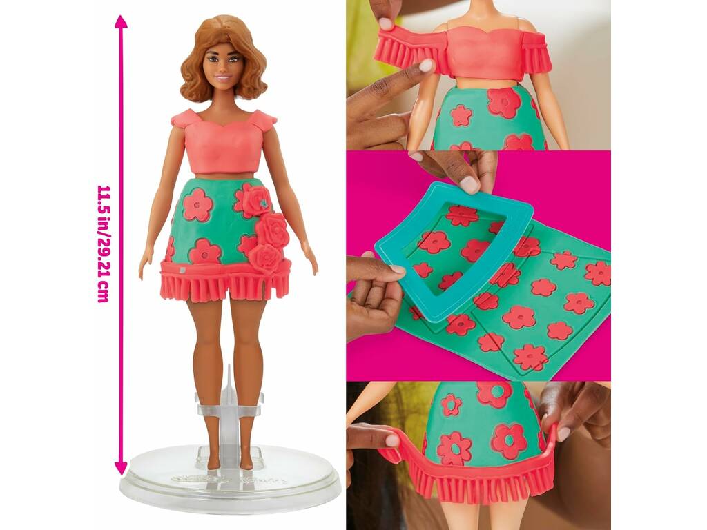 Playdoh Barbie Roses et allumettes