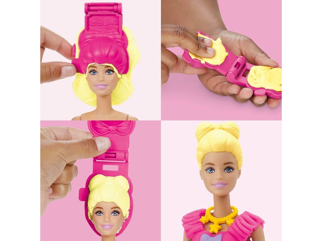 Playdoh Barbie Volantes y Lazos