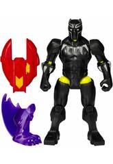 Marvel MixMashers Figura Bsica Black Panther com Acessrios