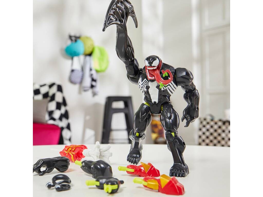 Marvel MixMashers Figurine Venom Deluxe avec accessoires