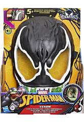 Marvel Spiderman Máscara Venom Fluorescente com Sons