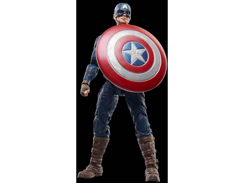 Marvel Legends Series Figura Capitán América de 16 cm