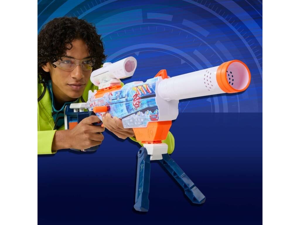 Lanceur Nerf Loadout Artic Zerostriker avec 24 fléchettes