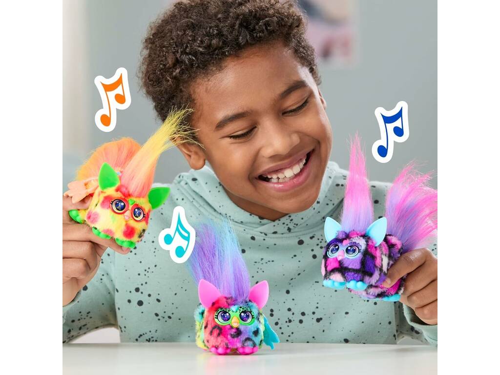 Furby Furblets DJ Peluche Peep-Oh-Roni avec sons