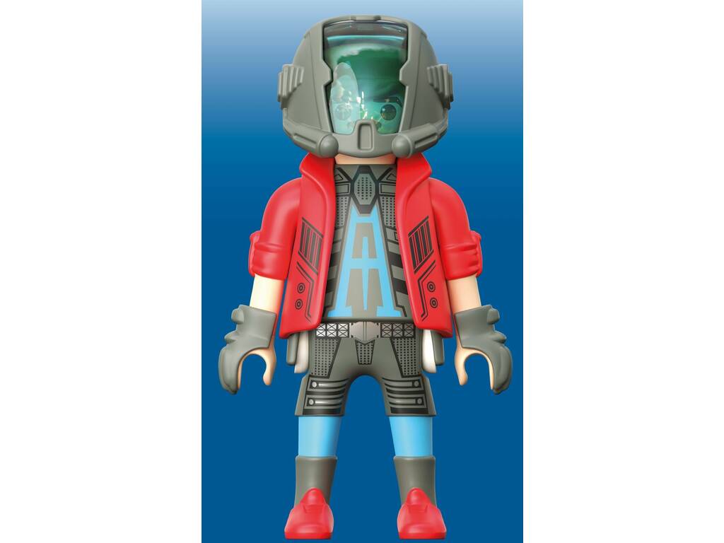 Playmobil Héroes con Vehículo Volador