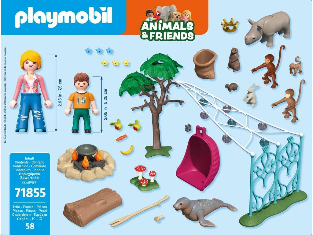 Playmobil Animals & Friends Fête d’anniversaire amusante
