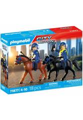 Playmobil City Action Escuadrón Policial a Caballo